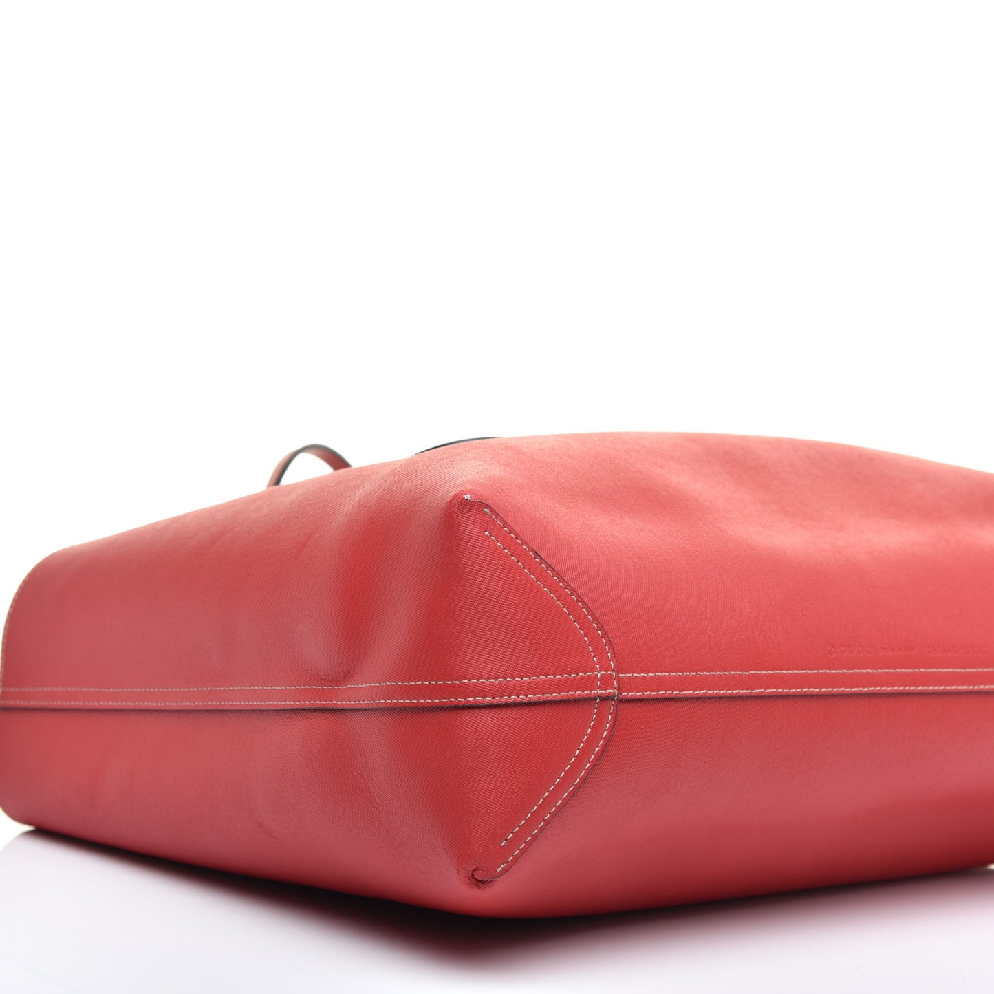 GG Supreme Medium Reversible Tote Beige Red