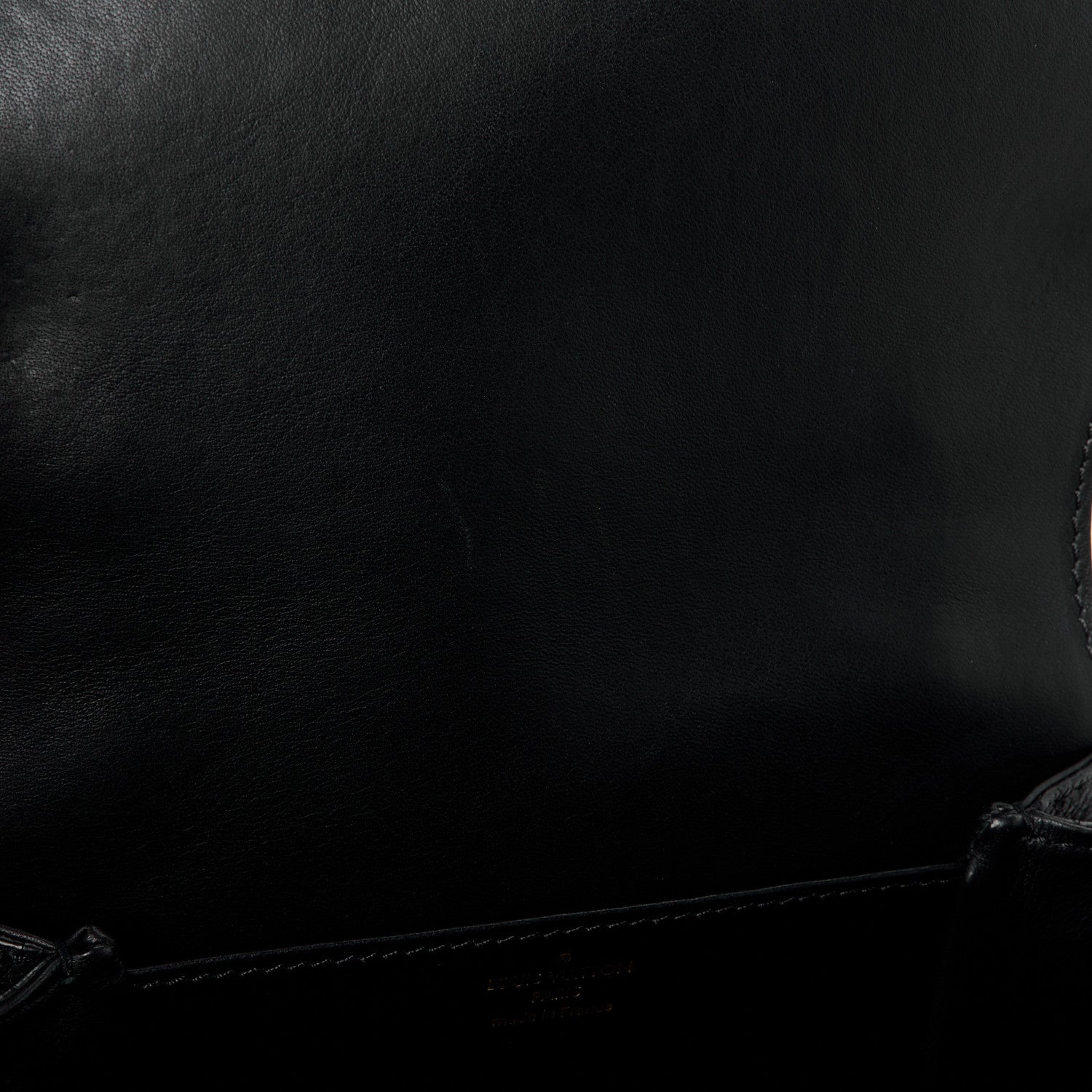 Louis Vuitton Grained Calfskin Vivienne NM Black 11 of 11