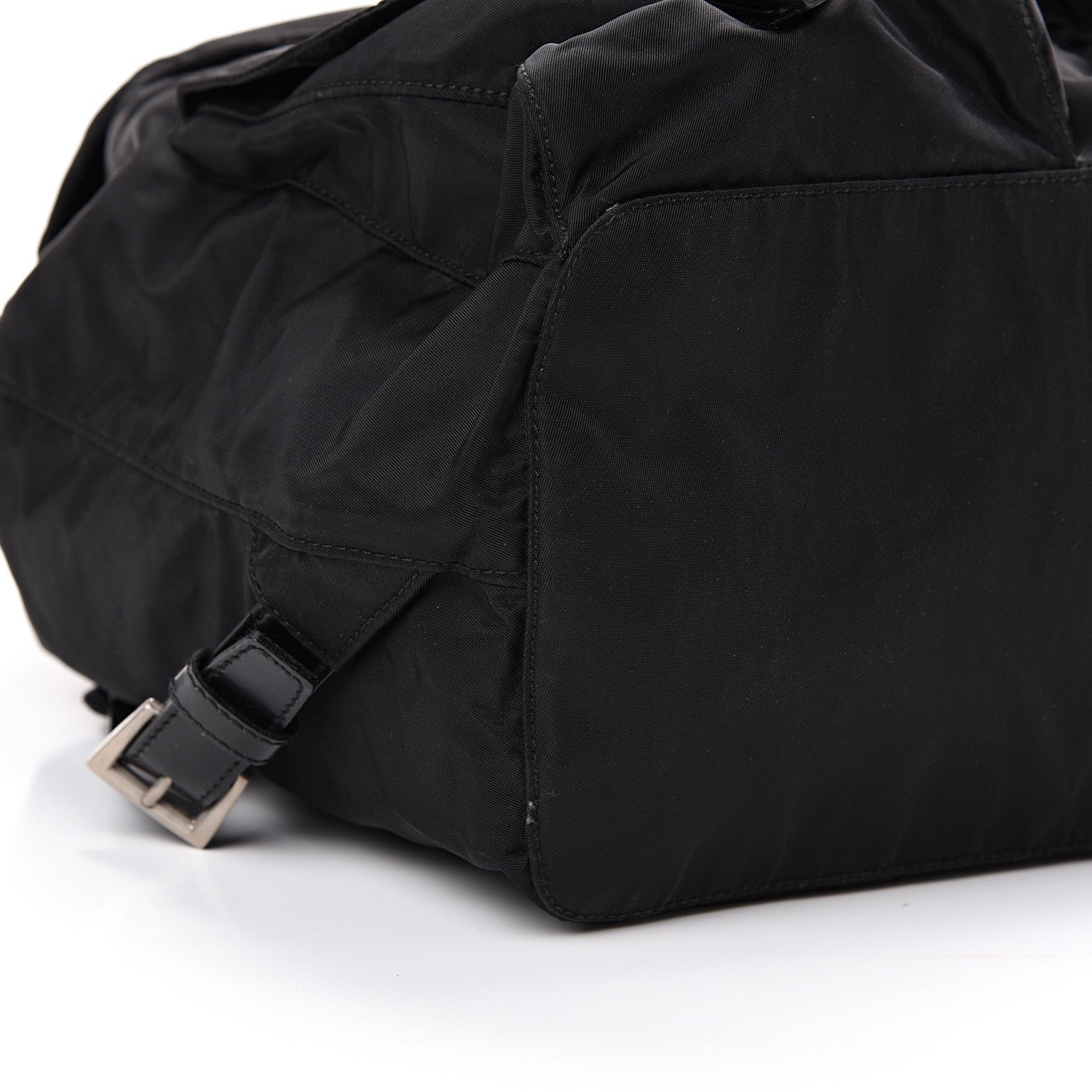 Prada Nylon Vela Medium Backpack Black 8 of 13
