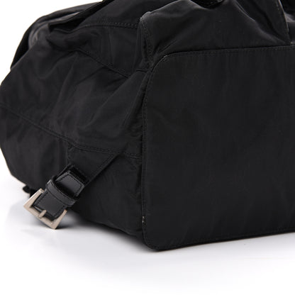 Prada Nylon Vela Medium Backpack Black 8 of 13