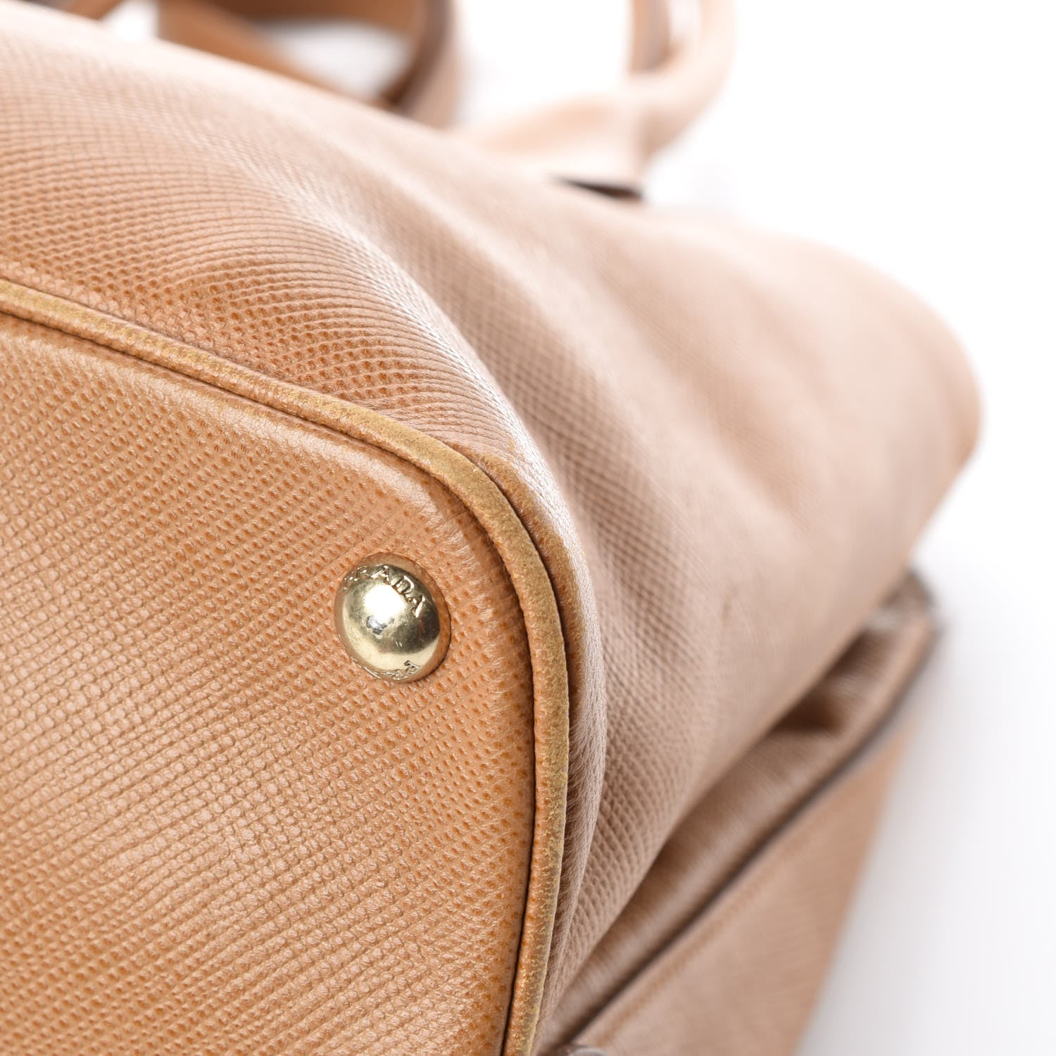 Prada Saffiano Cuir Open Promenade Tote Caramel 15 of 28