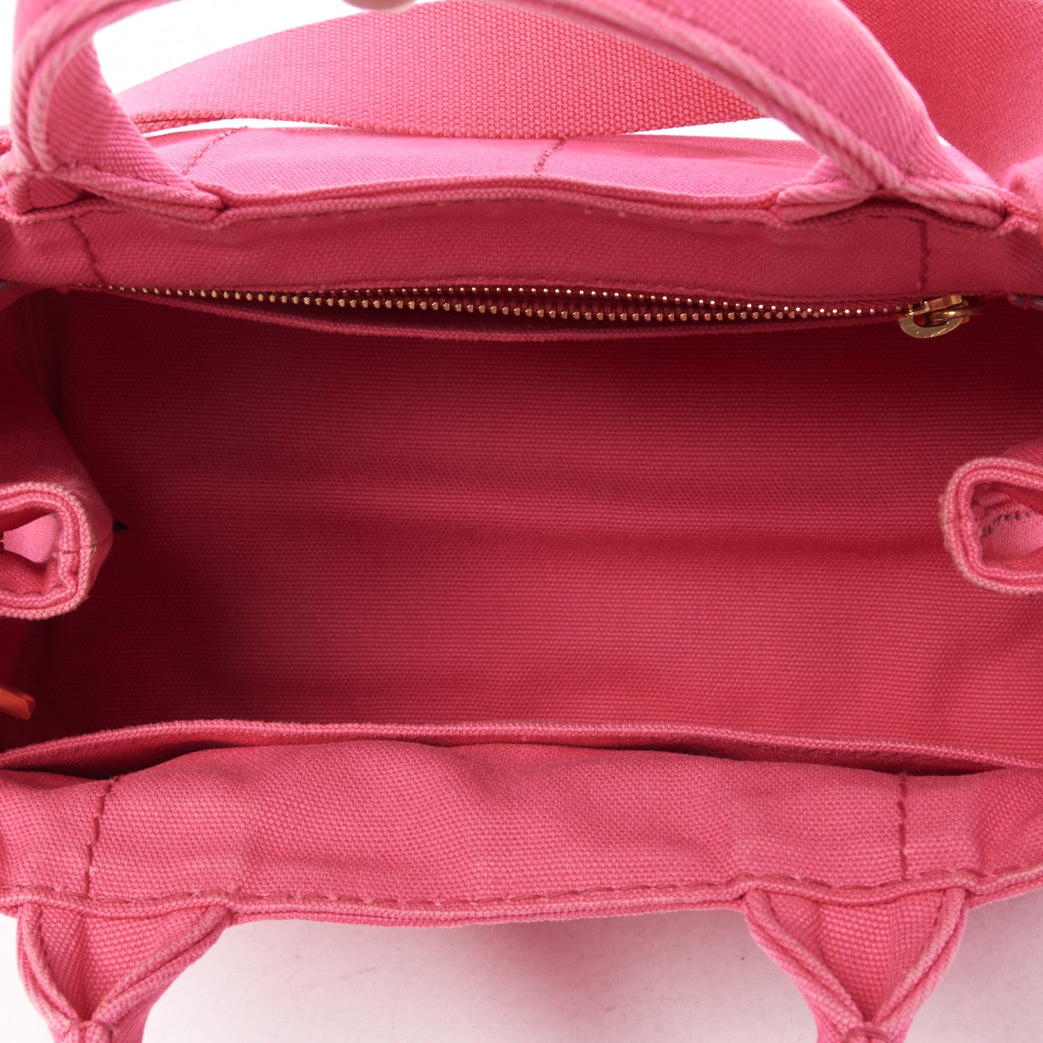 Prada Canapa Small Logo Tote Peonia 4 of 9