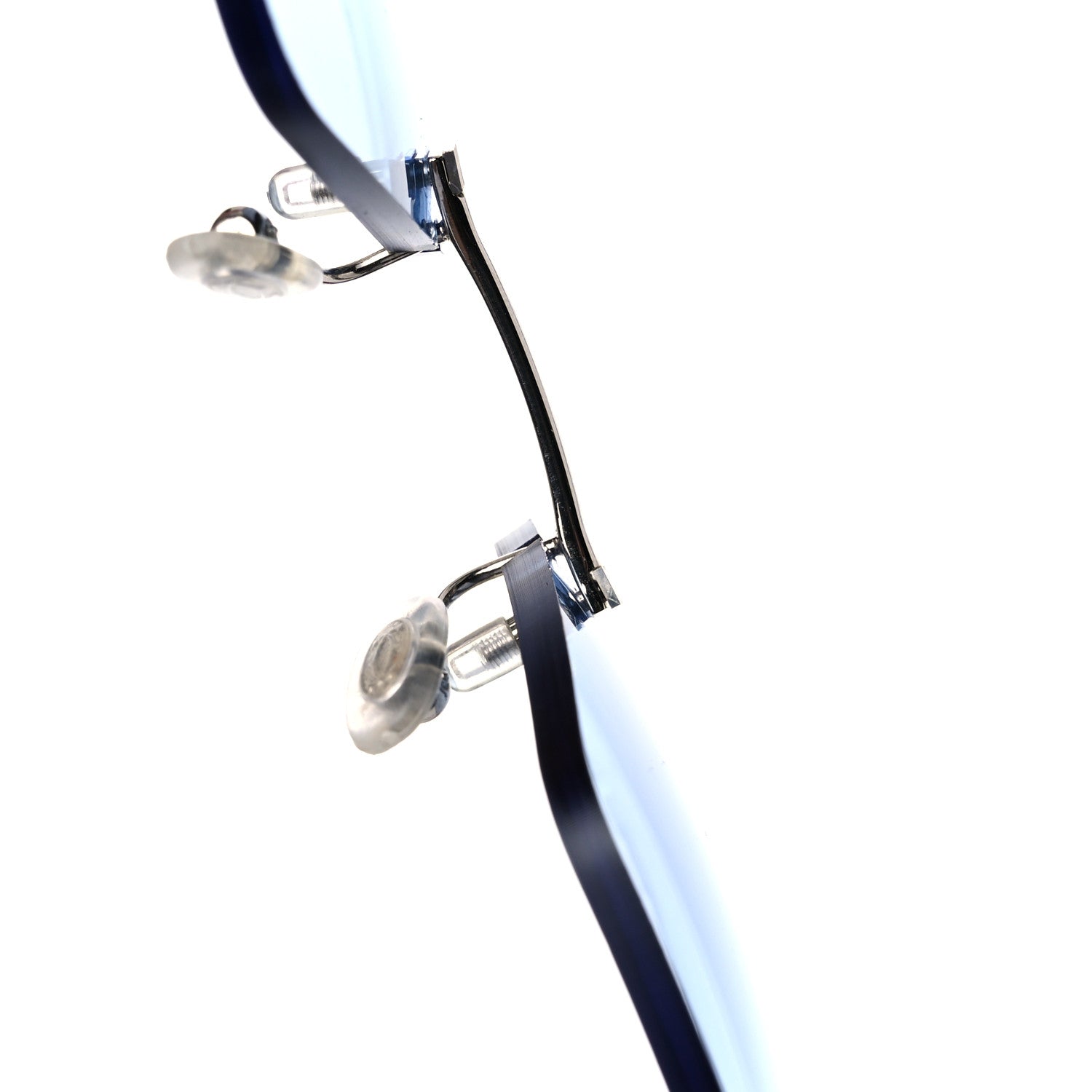 Cartier Rimless Sunglasses Blue 9 of 10
