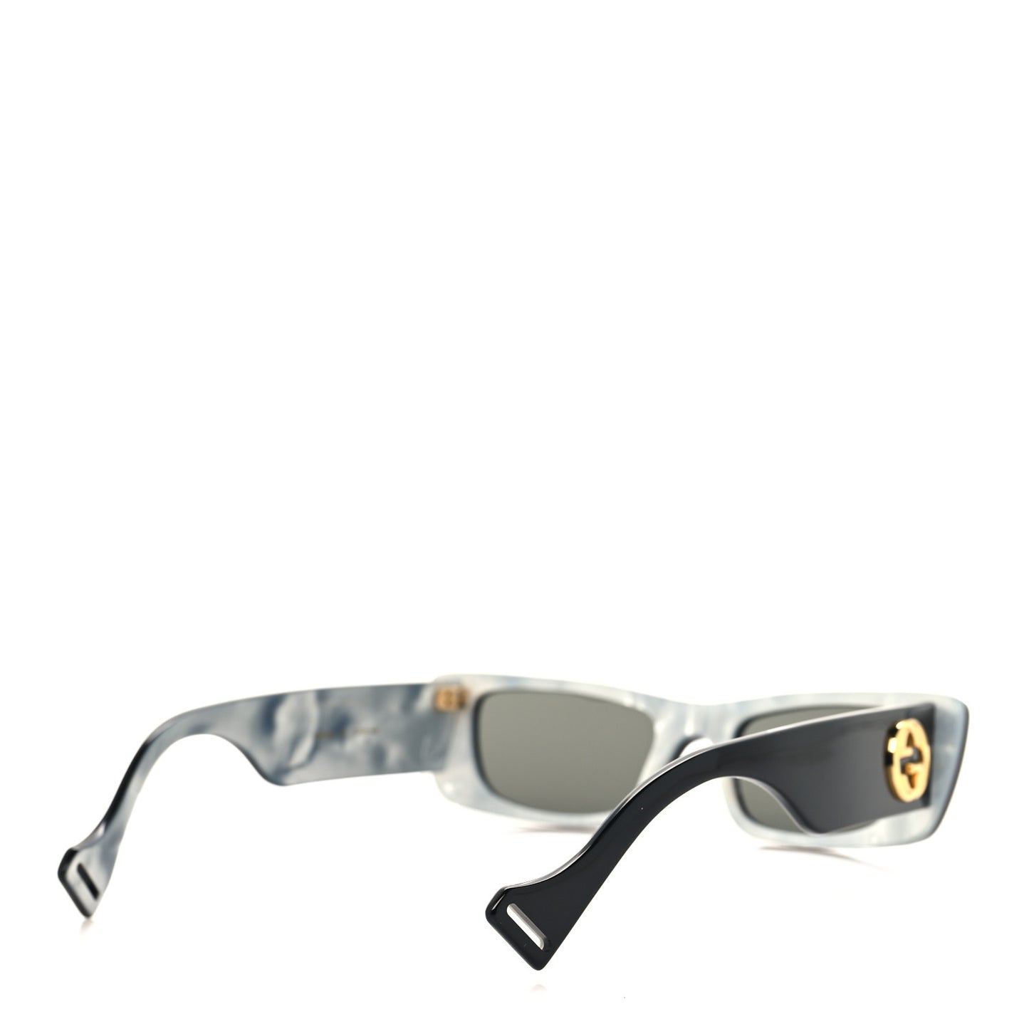 Acetate Rectangular Sunglasses GG0516S Black