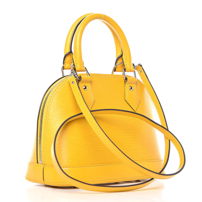 Louis Vuitton Epi Alma BB Citron 3 of 9