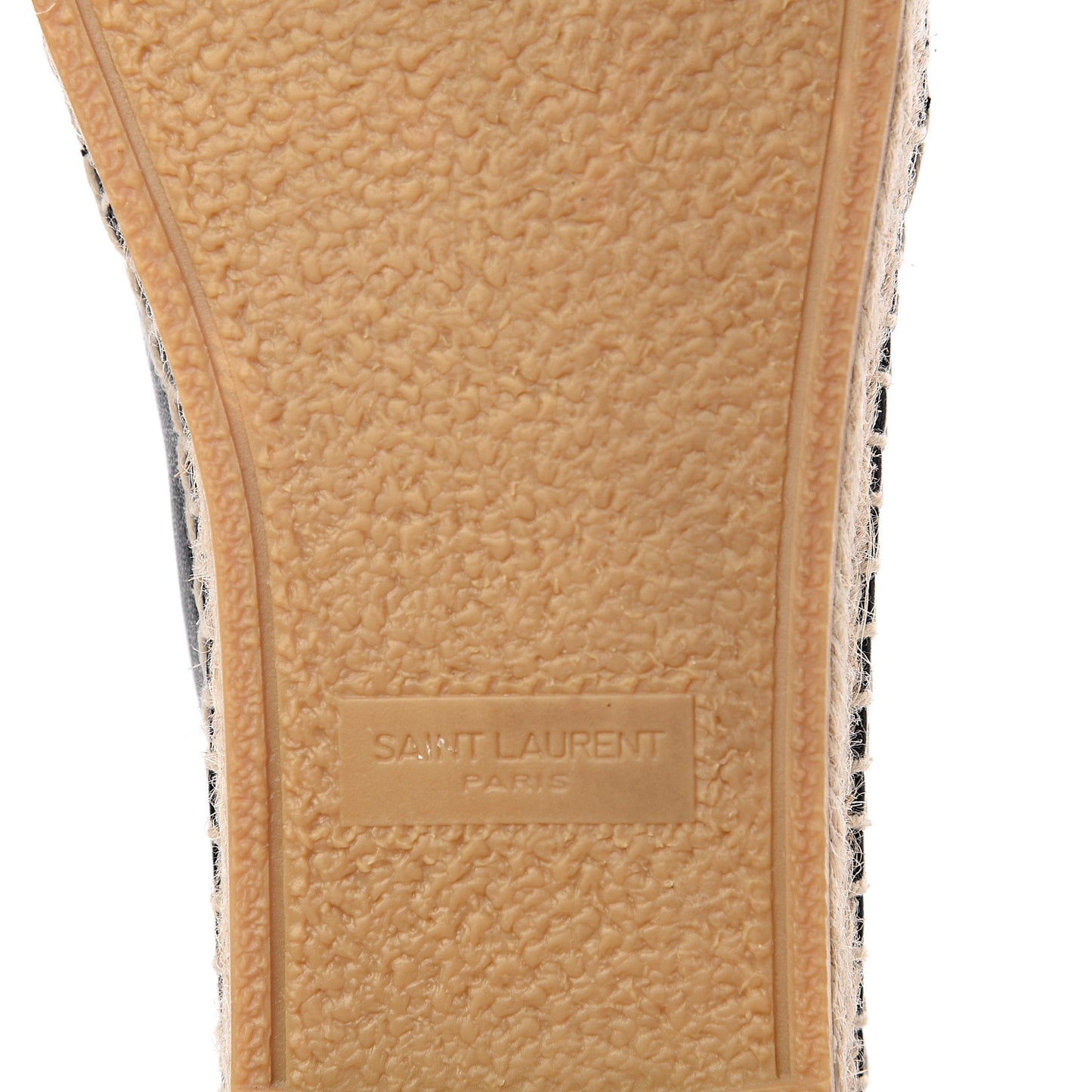Lambskin Monogram Espadrilles 39.5 Black