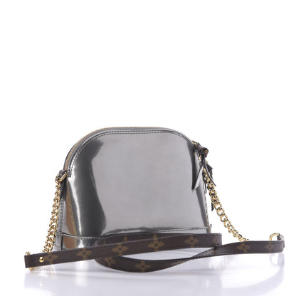 Louis Vuitton Patent Monogram Miroir Mirror Mini Alma Gris Metal 3 of 9