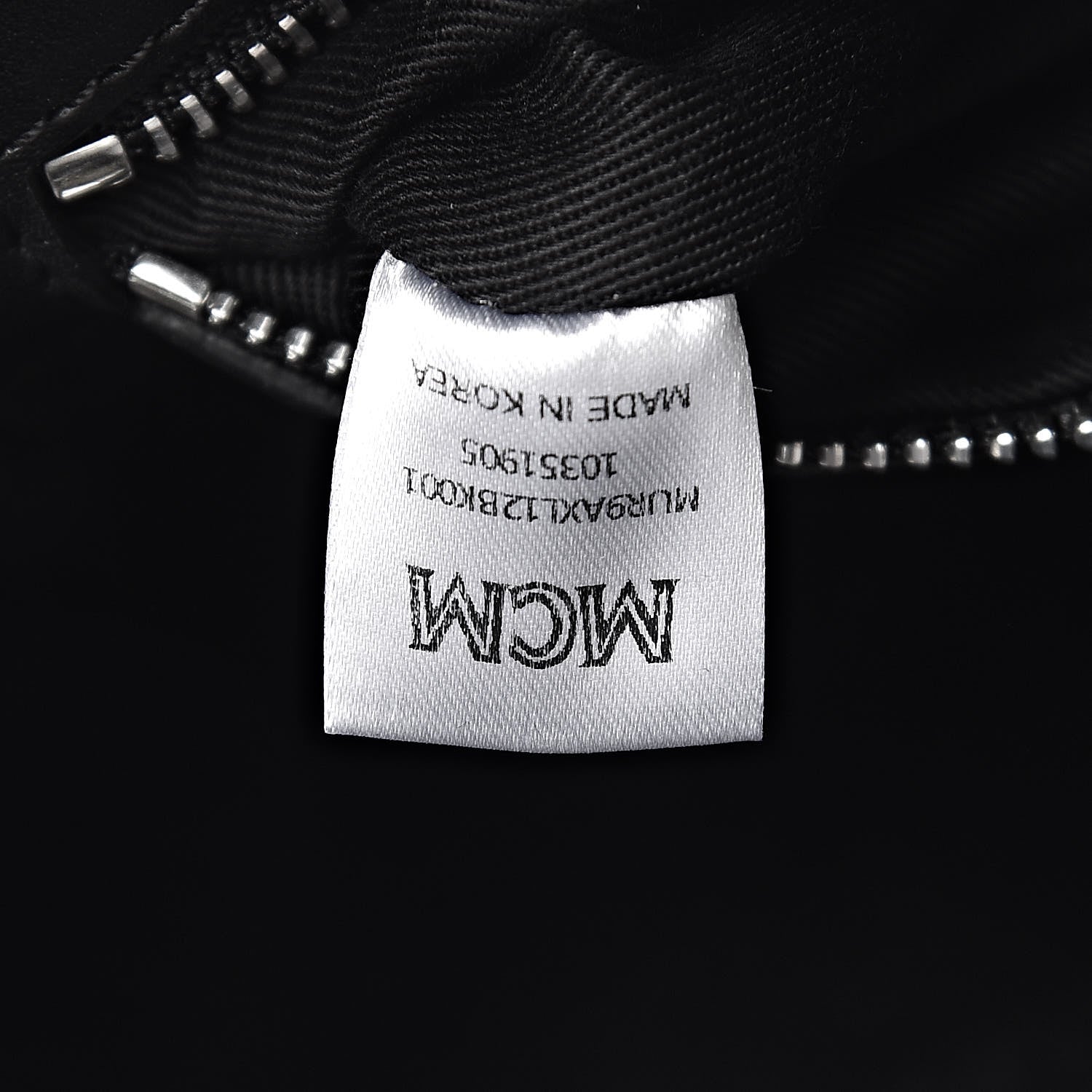 MCM Visetos Spot Crossbody Bag Black 9 of 11