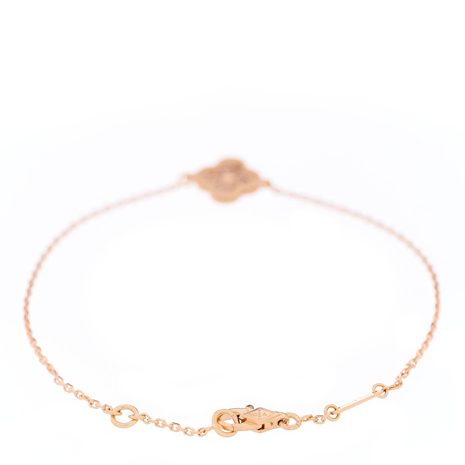 Van Cleef & Arpels 18K Rose Gold Sweet Alhambra Bracelet 4 of 6