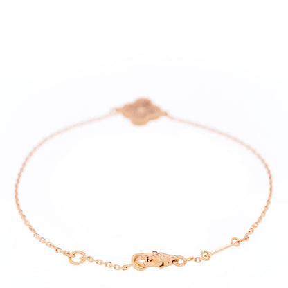 Van Cleef & Arpels 18K Rose Gold Sweet Alhambra Bracelet 4 of 6