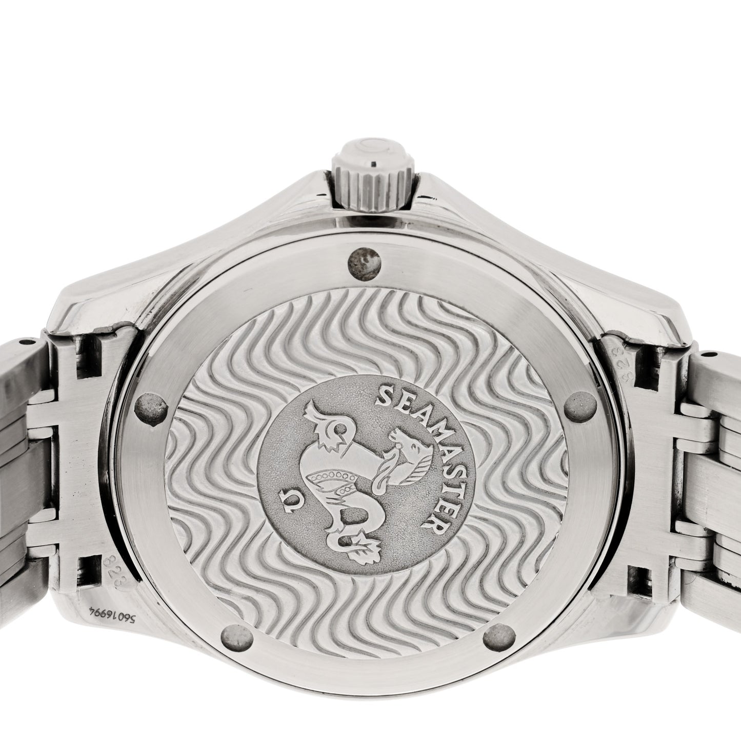 Stainless Steel 36mm Seamaster 120M Quartz Watch Blue 2511.81