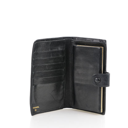 Chanel Caviar Timeless CC French Wallet Black 5 of 8