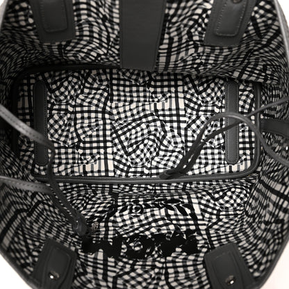 MCM Visetos Medium Liz Reversible Shopper Tote Phantom Grey 5 of 20