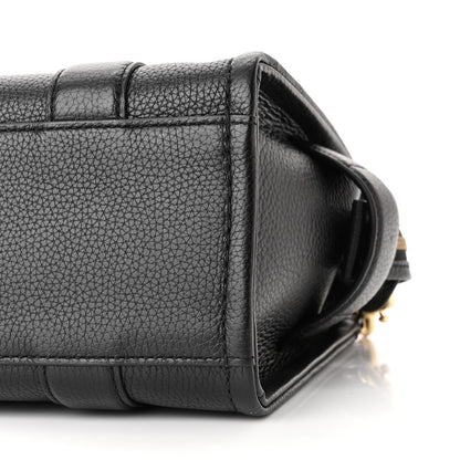Marc Jacobs Grained Calfskin Small The Tote Bag Black 10 of 10