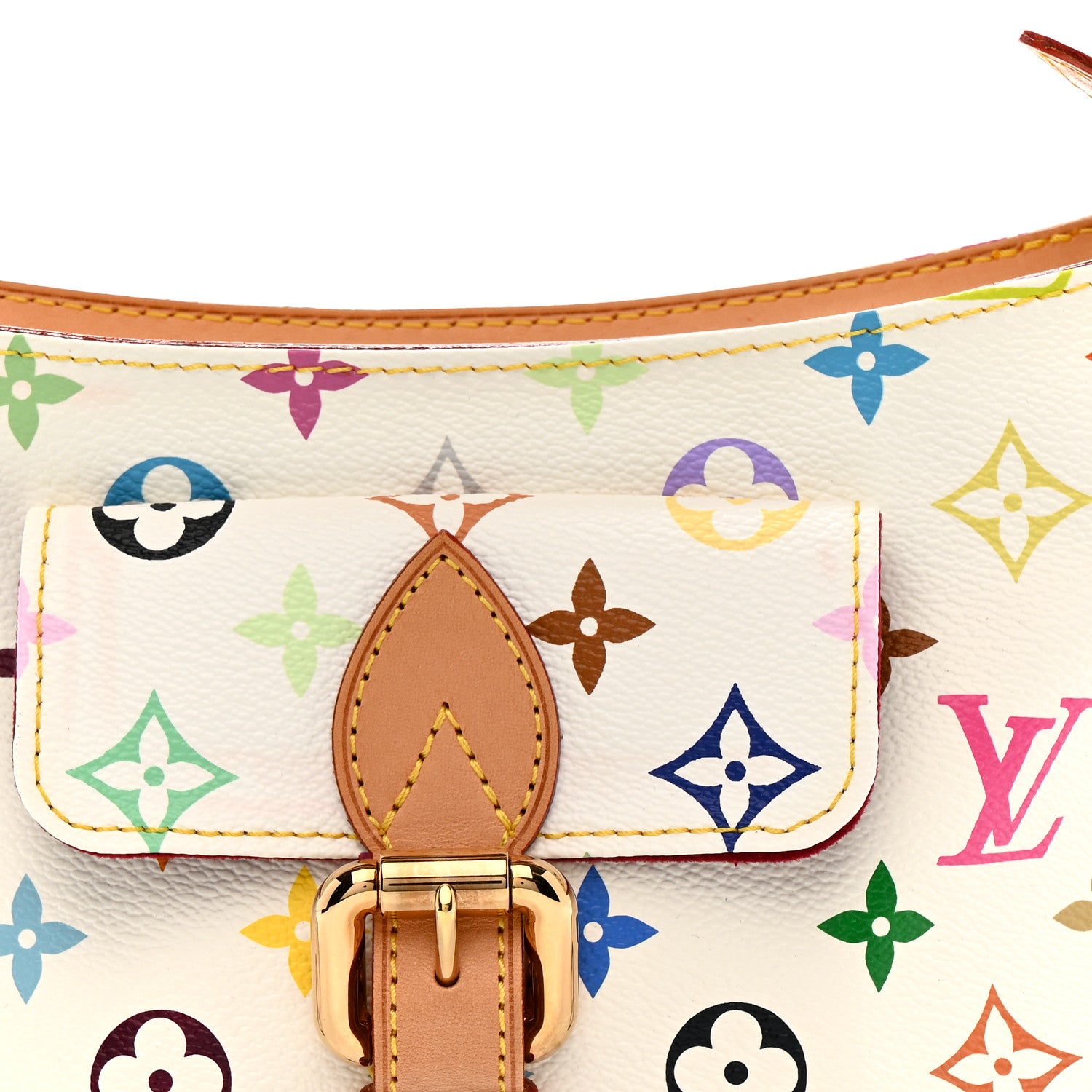 Louis Vuitton Monogram Multicolor Eliza White 8 of 12