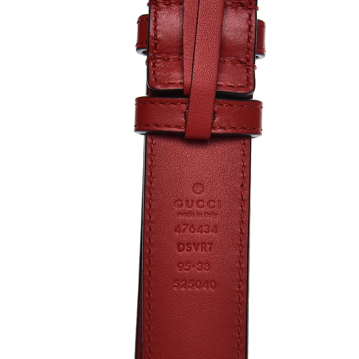 Calfskin Matelasse GG Marmont Belt Bag 95 38 Hibiscus Red