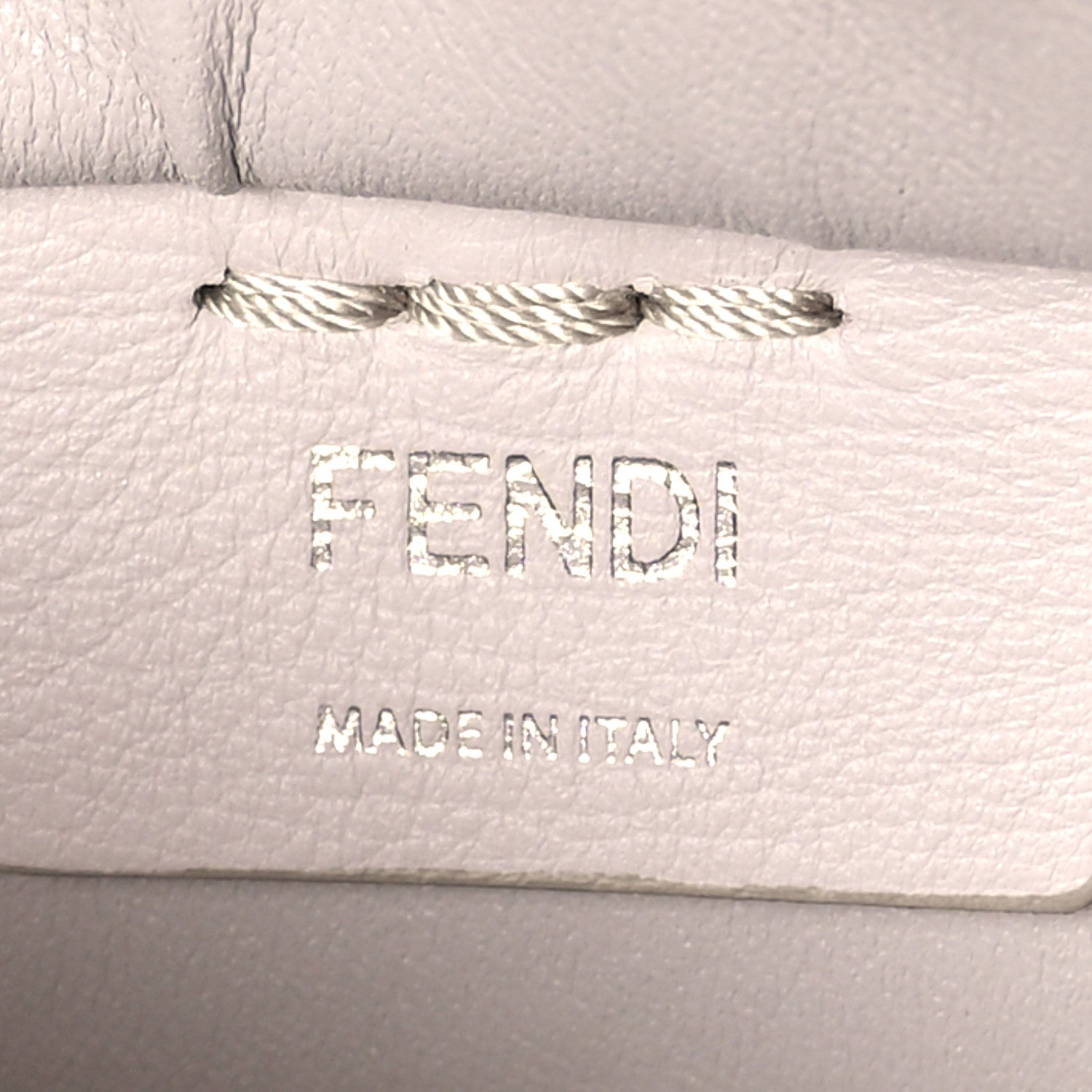 Fendi Vitello Dolce Mini 3Jours Tote Grigio Polvere 6 of 10