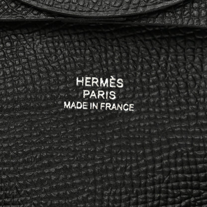 Hermes Epsom Bastia Coin Purse Black 6 of 7