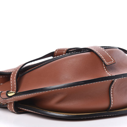 Loewe Calfskin Small Gate Crossbody Bag Rust 8 of 11