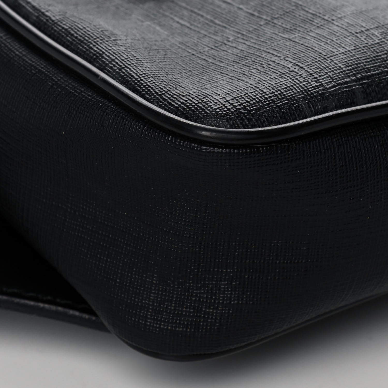 Gucci Soft GG Supreme Monogram Web Belt Bag Black Grey 10 of 11