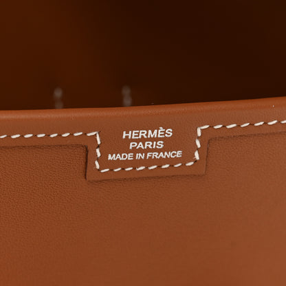 Hermes Swift Jige Elan 29 Clutch Gold 6 of 8