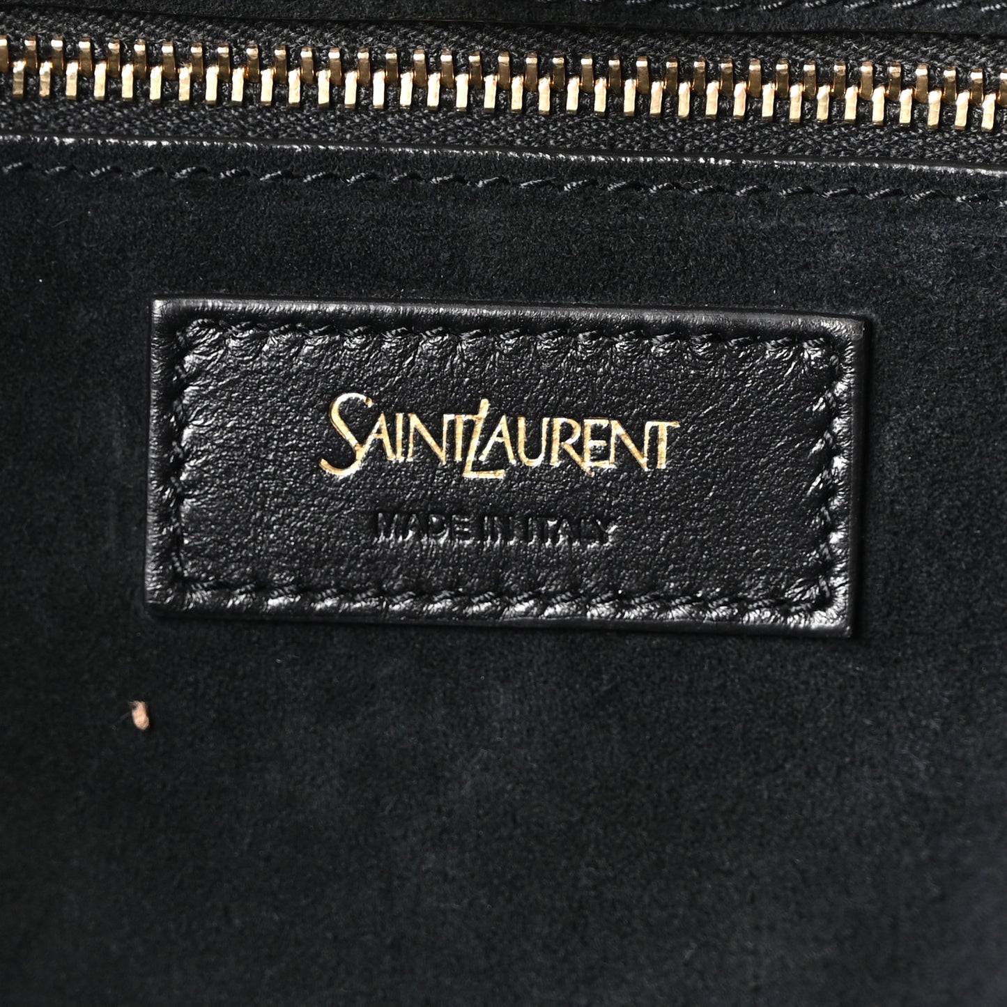 Calfskin Y Tote Black