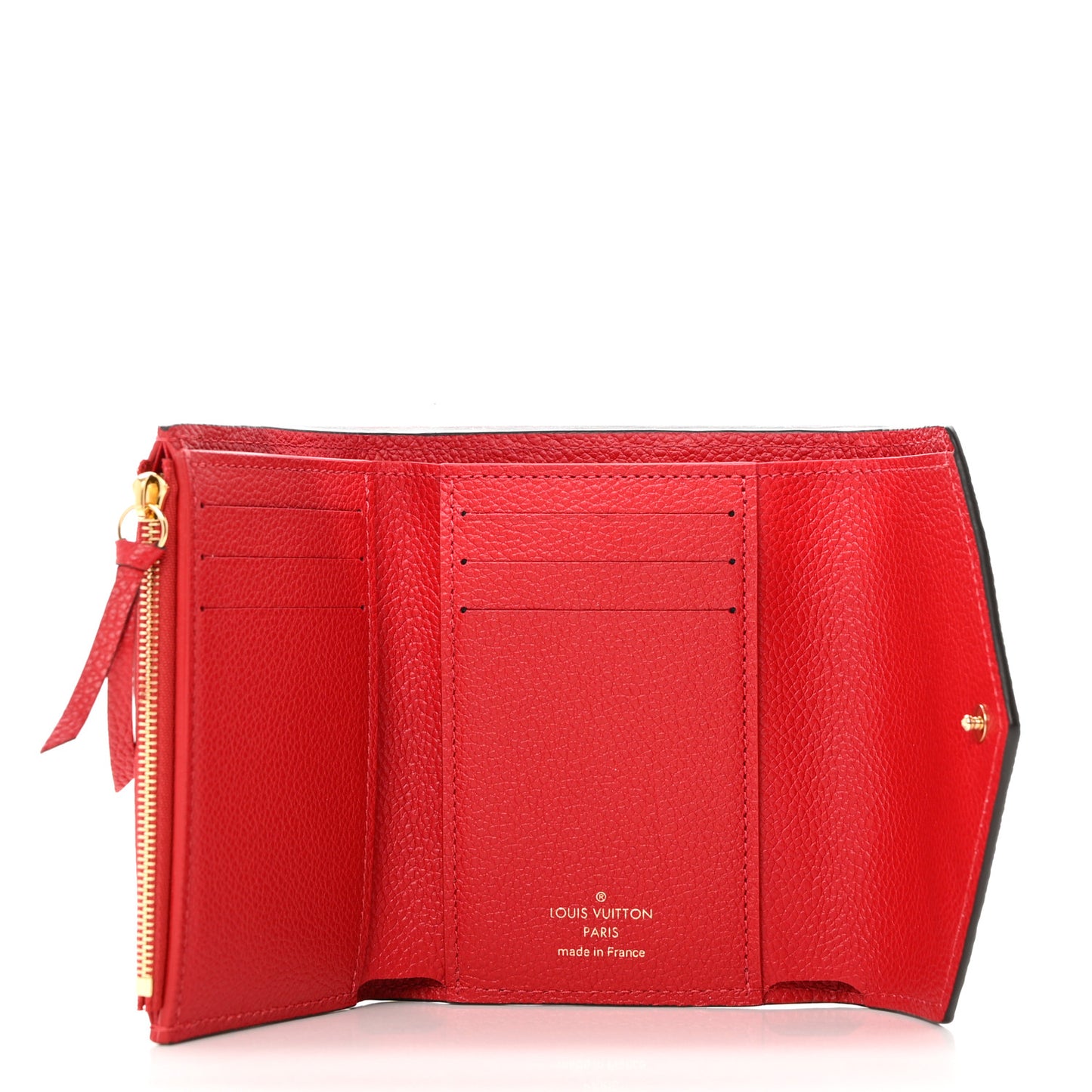 Empreinte Victorine Wallet Scarlet
