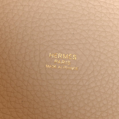 Hermes Taurillon Clemence Picotin Lock 18 PM Craie 6 of 11