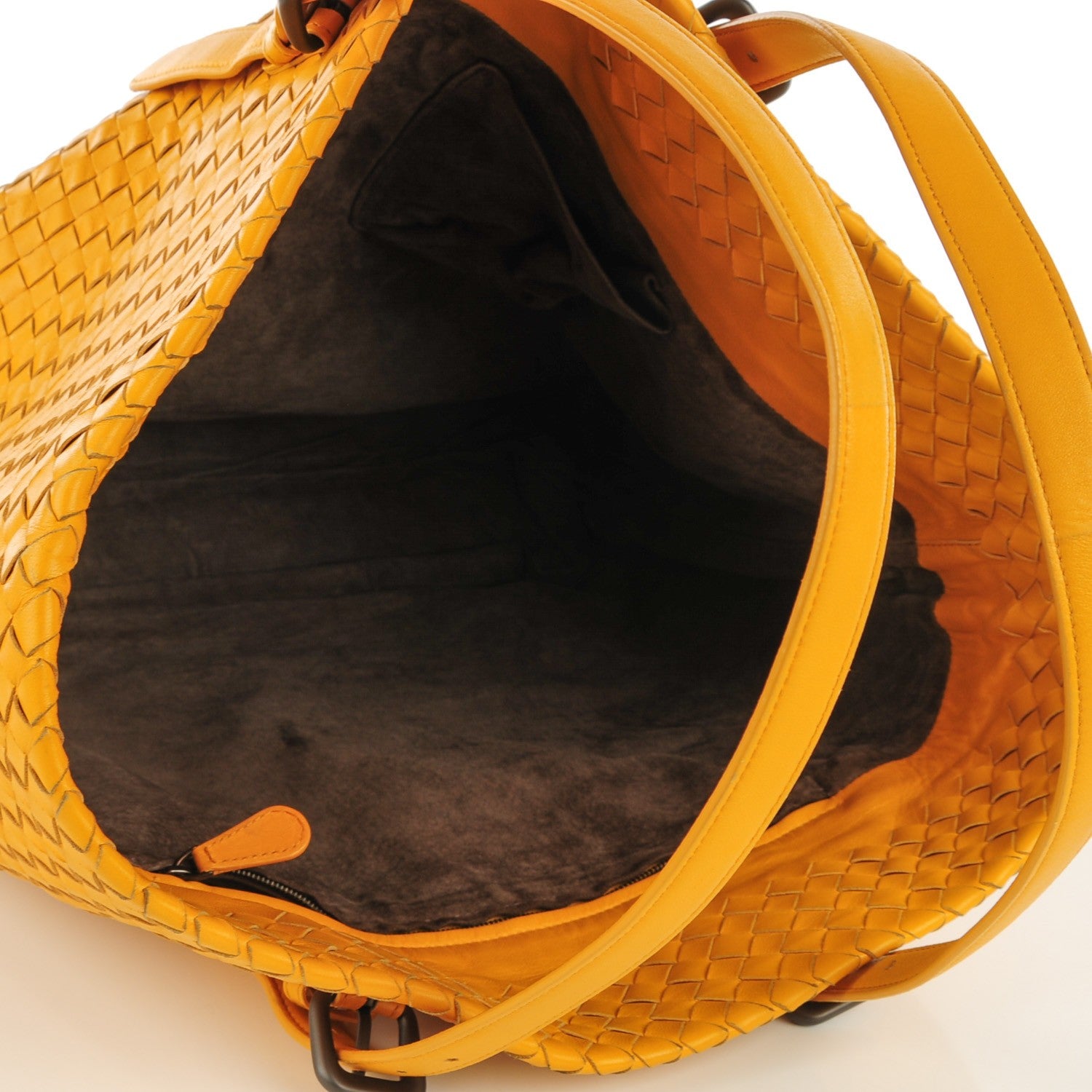 Bottega Veneta Nappa Intrecciato Large Seamless Tote Sapphire 5 of 8