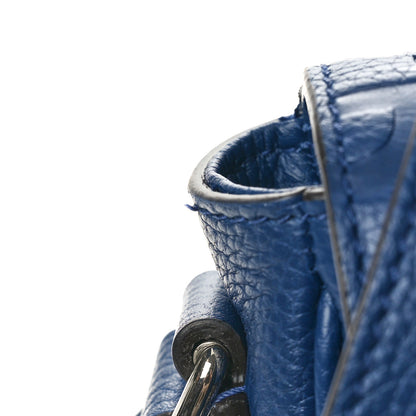 Gucci Piuma Calfskin Jumbo GG Embossed Small Messenger Bag Blue 11 of 11