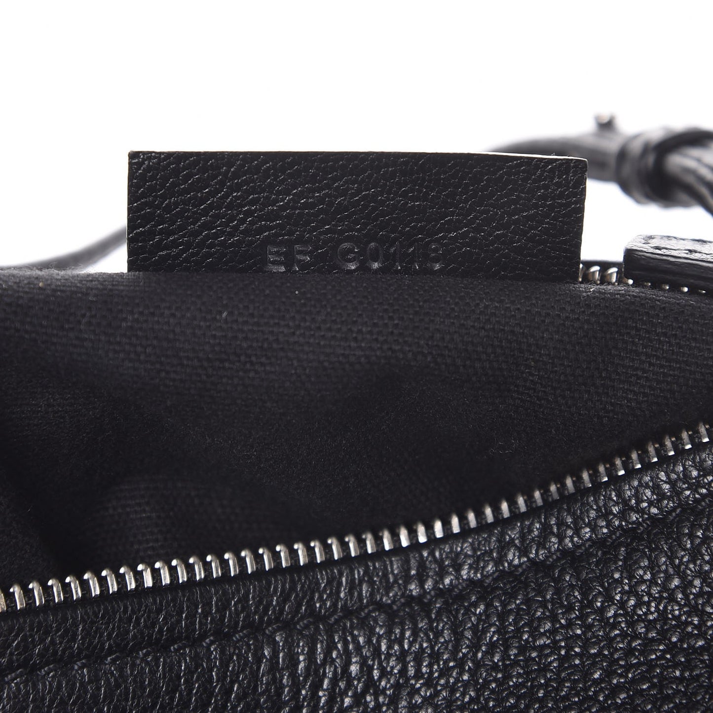 Sugar Goatskin Mini Pandora Black