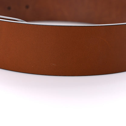 Gucci Calfskin Metal Tiger head Buckle Belt 90 36 Brown 7 of 7