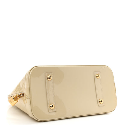 Louis Vuitton Vernis Alma PM Blanc Corail 4 of 13