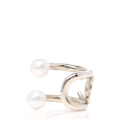 Chanel Pearl CC Single Ear Cuff Gold 4 of 6