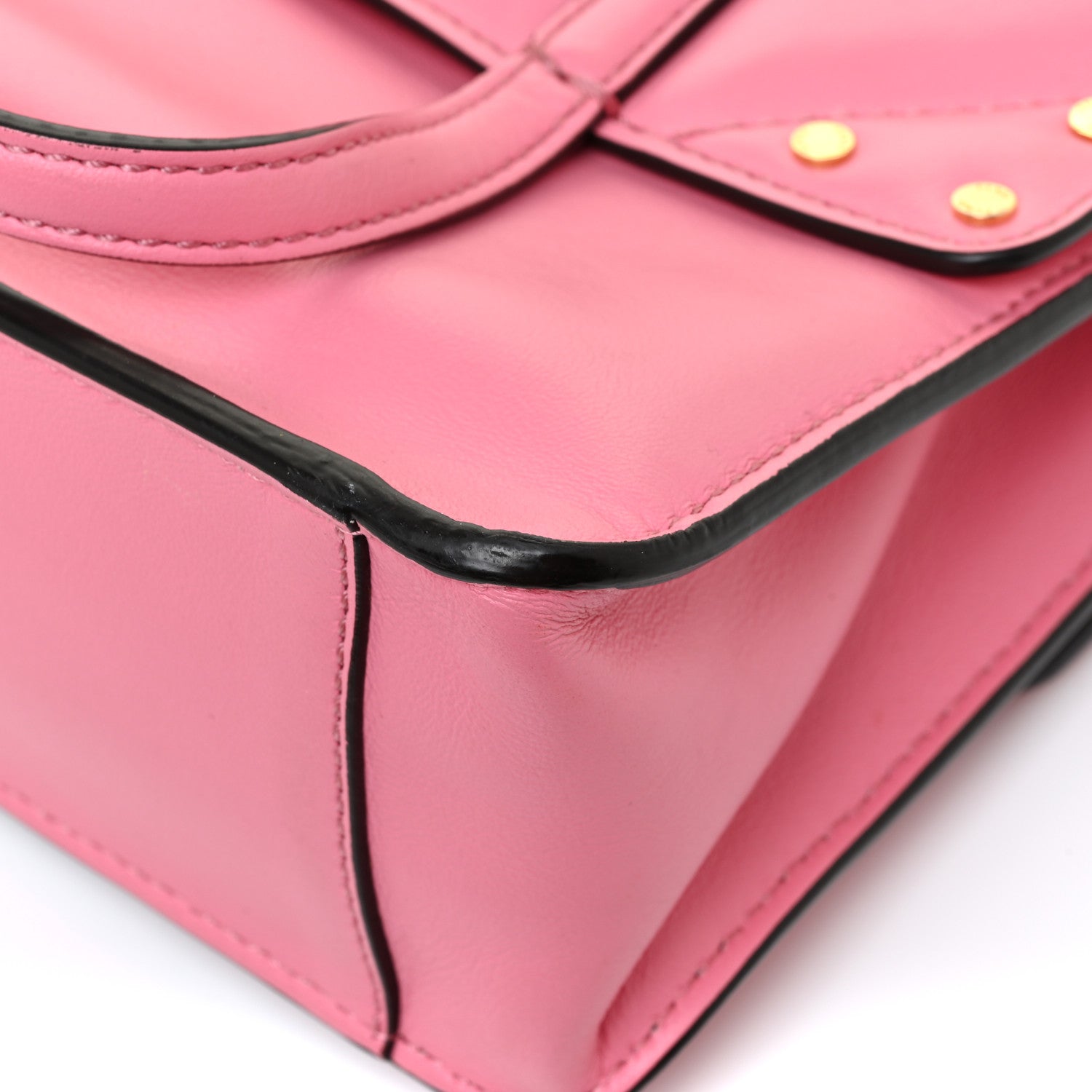 Fendi Vitello Grace Matte Small Flip Tote Pink 15 of 18
