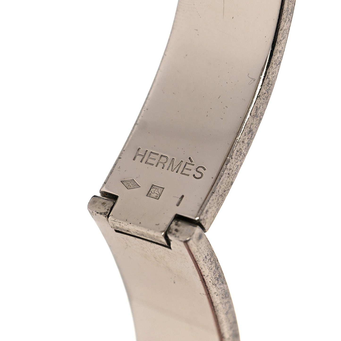 Enamel Printed Narrow Les Ponts De Paris Loquet Bracelet