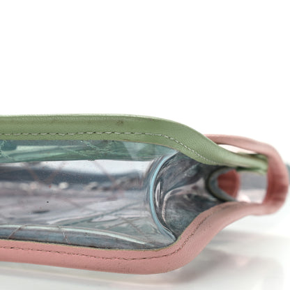 Chanel Lambskin PVC Quilted Mini Coco Splash Flap Blue Green 10 of 10