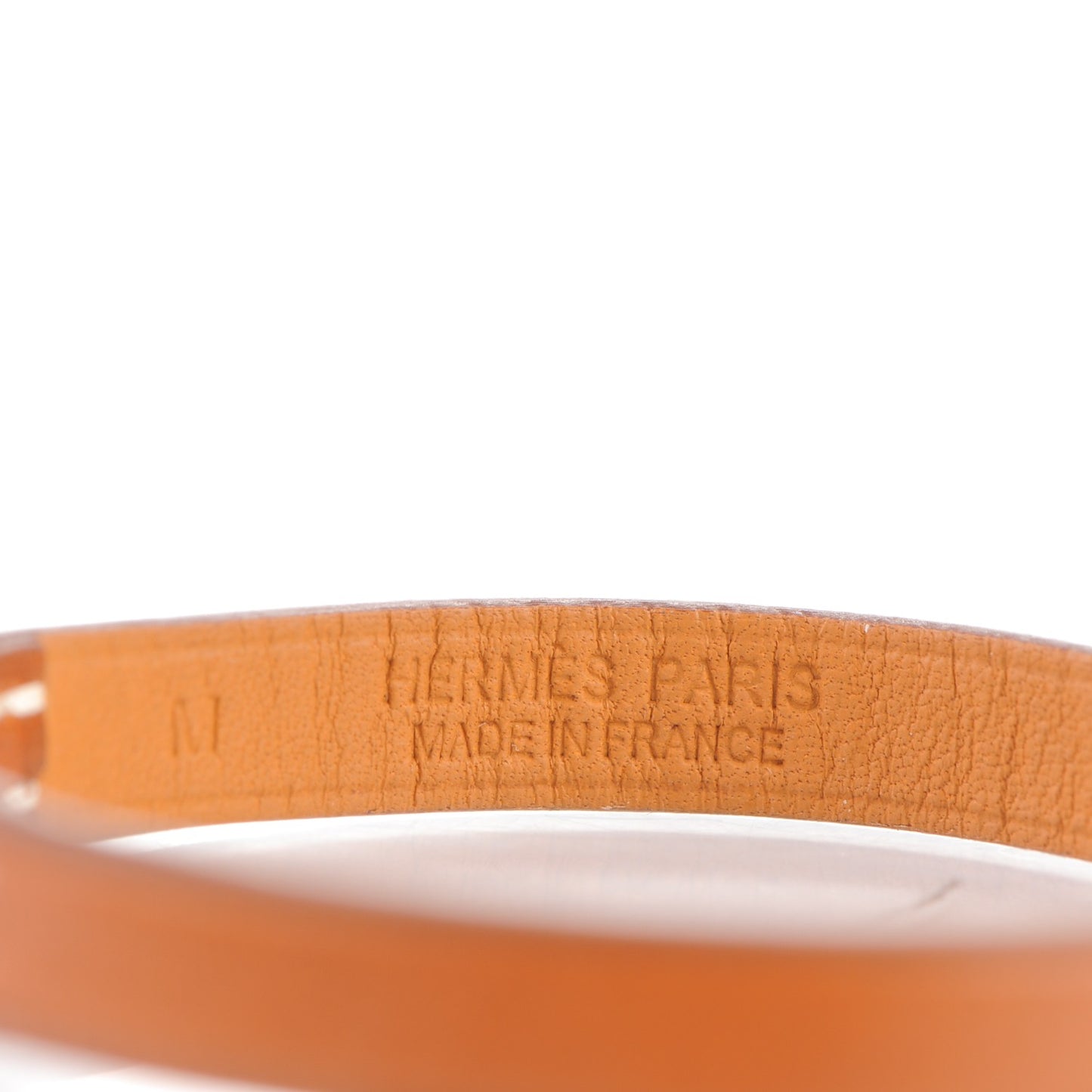 Barenia Micro Kelly Bracelet M Fauve
