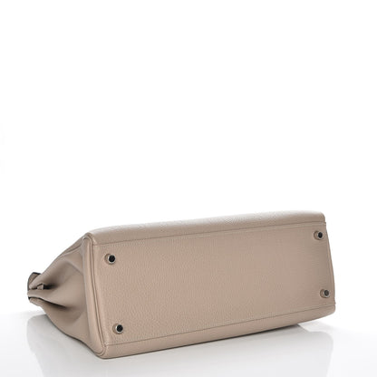 Hermes Togo Kelly Retourne 35 Gris Tourterelle 6 of 32