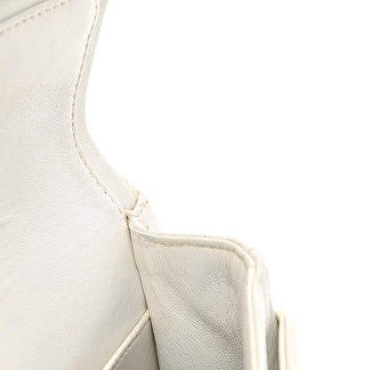 Chanel Lambskin Quilted Small Double Flap White 19 of 25