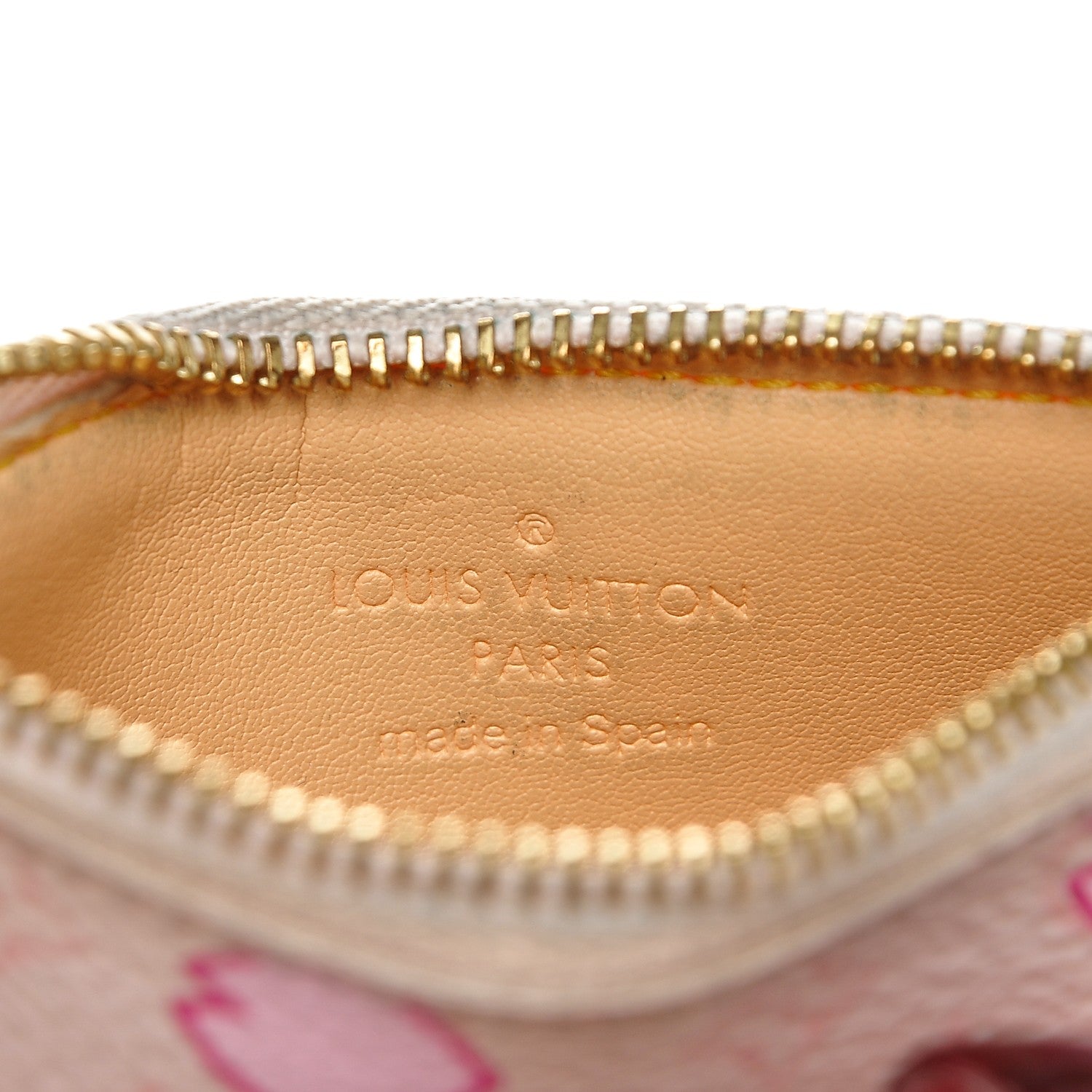 Louis Vuitton Monogram Cherry Blossom Key Pouch Pink 6 of 6