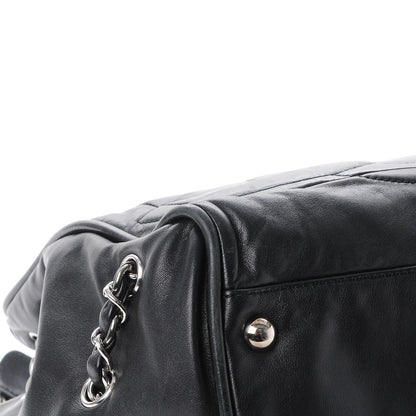Chanel Calfskin Diagonal Ligne Tote Black 11 of 15