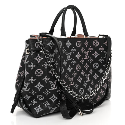 Louis Vuitton Mahina Flight Mode Bella Tote Black 3 of 11