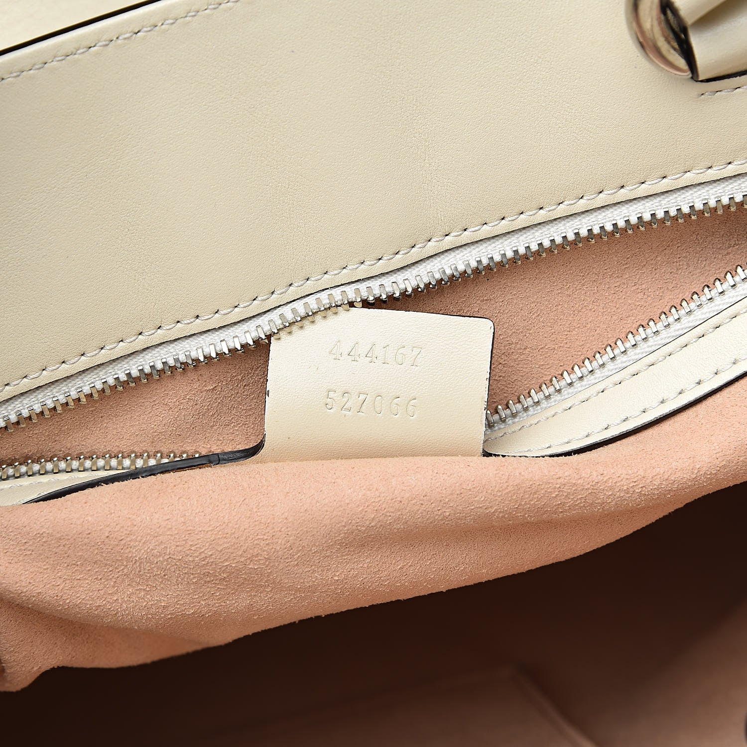 Gucci Calfskin Web Stripe Large Dionysus Tote Bag White 7 of 10