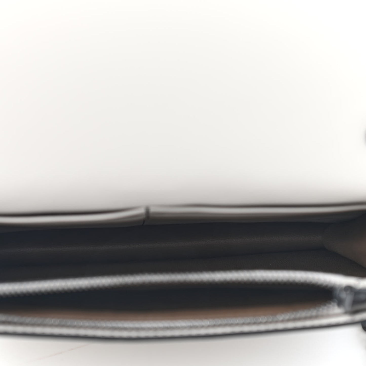 Nappa Intrecciato Chain Wallet Mist Abstract