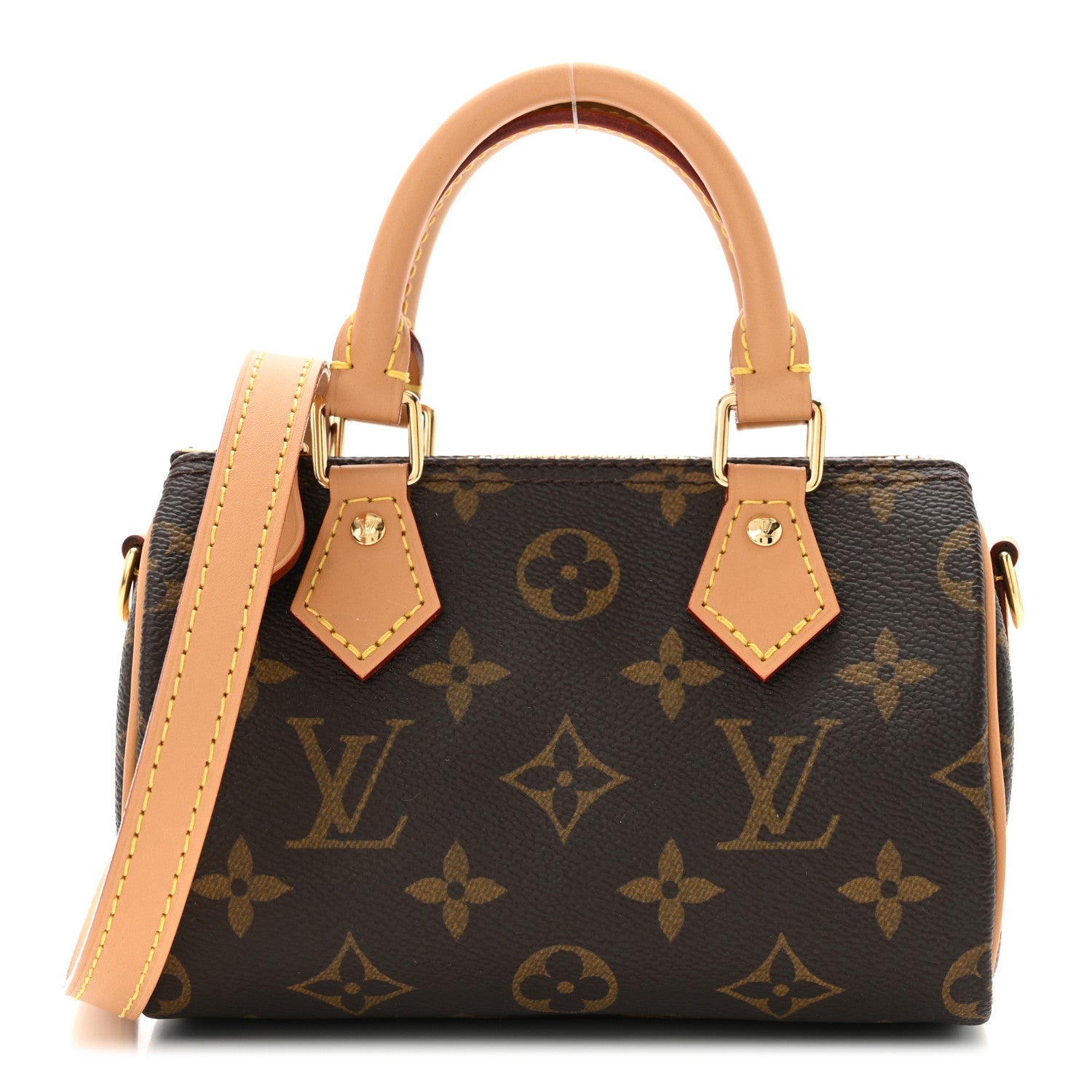 Louis Vuitton Monogram Nano Speedy Bandouliere 1 of 10