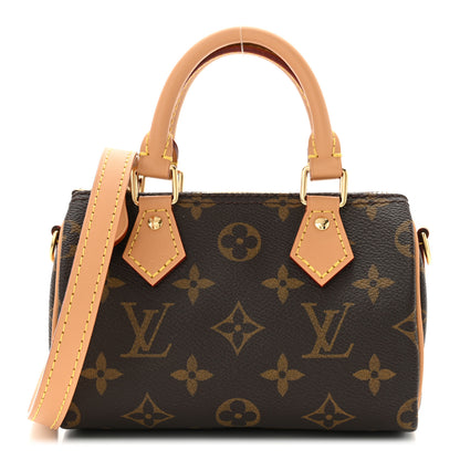 Louis Vuitton Monogram Nano Speedy Bandouliere 1 of 10