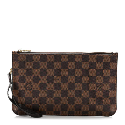Louis Vuitton Damier Ebene Neverfull MM GM Pochette 1 of 11