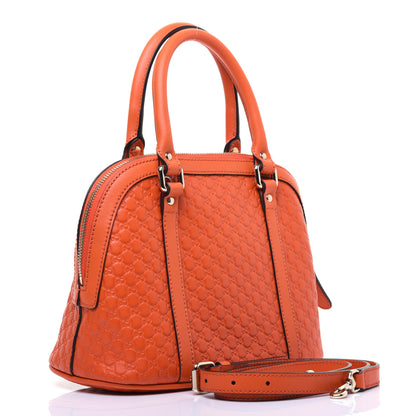 Gucci Microguccissima Mini Dome Bag Sun Orange 3 of 18