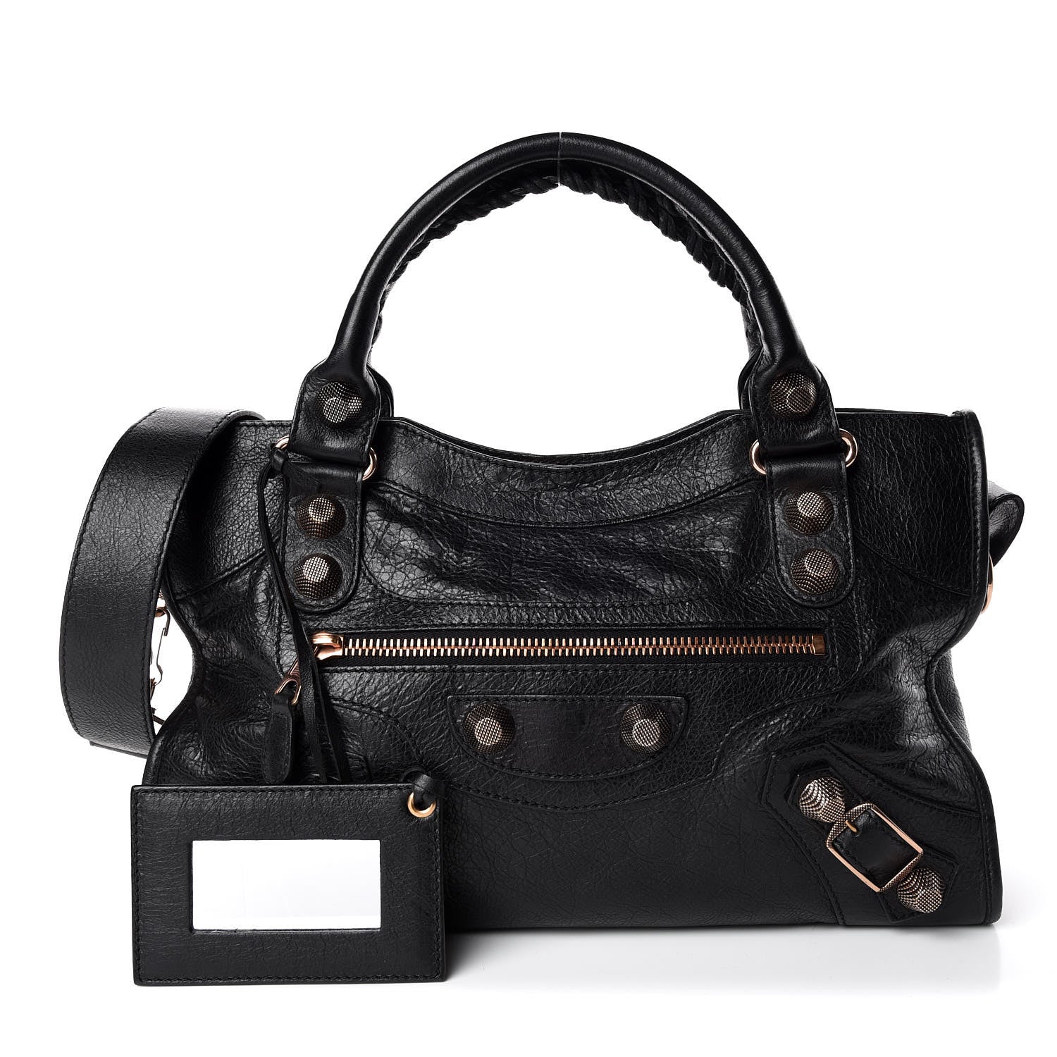 Balenciaga Agneau Giant 21 Rose Gold Hardware City Black 1 of 14